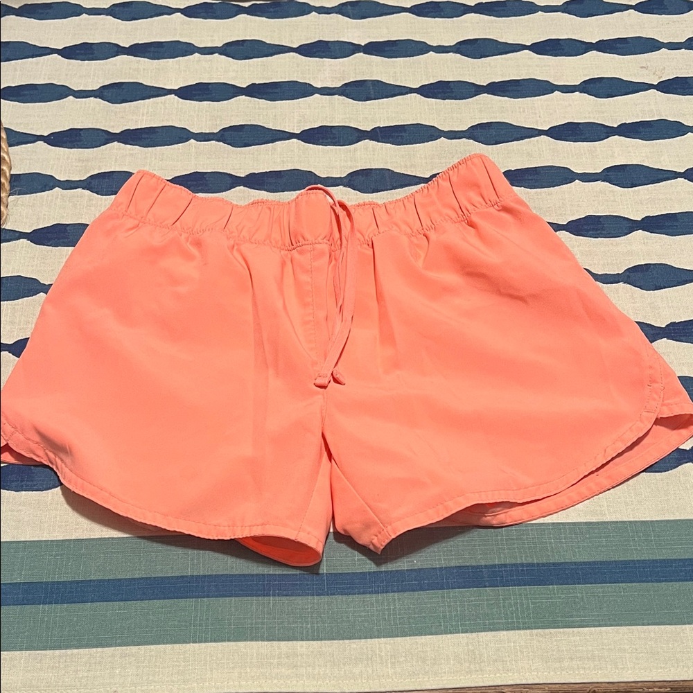 Old Navy Coral Drawstring Athletic Shorts